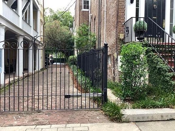 Gated entry and free private parking