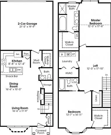 Evanston 2-Bedroom Evanston 2-Bedroom