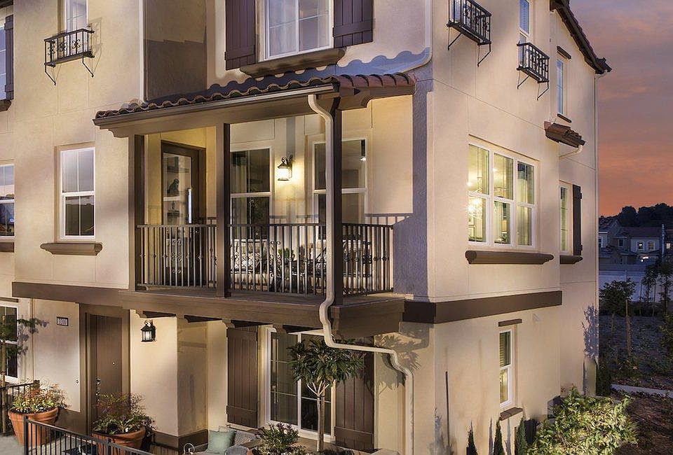 Shows the outside of the condo.