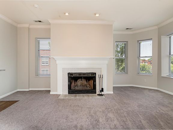 Functional wood burning fireplace