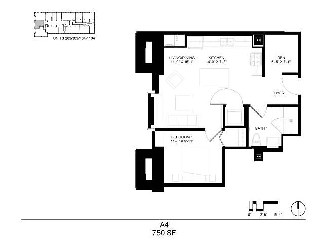 Floor plan A4