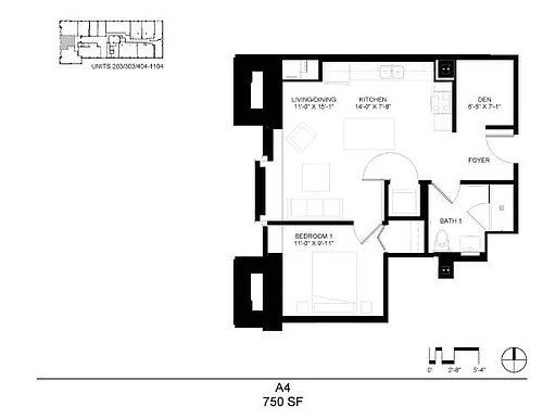 Floor plan A4