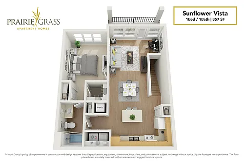 Floor plan Sunflower Vista