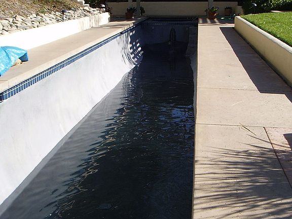 Solar Heated Lap Pool