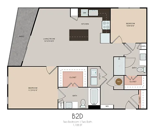 Floor plan B2D