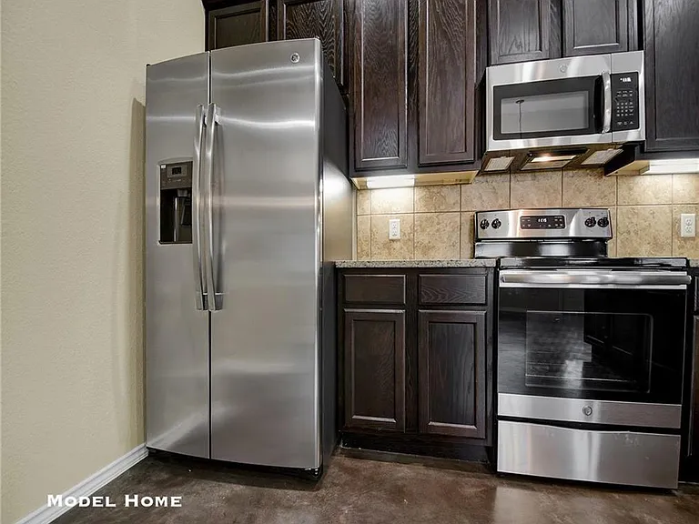 LIKE PICTURE - of range and frige