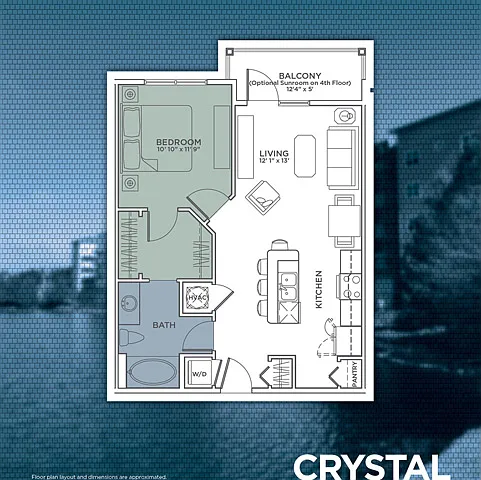 Floor plan Crystal