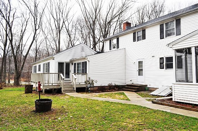 Rear View of Home