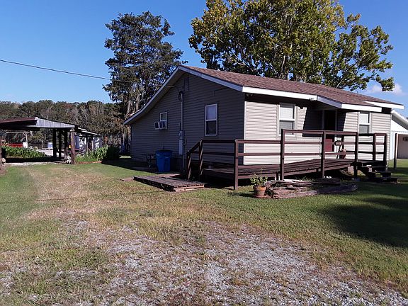 Side view of cabin