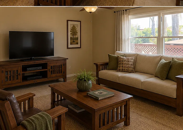 Living Room previously furnished