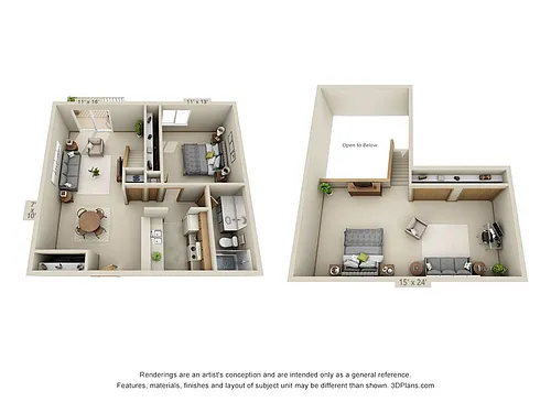 Floor plan Golden Gate