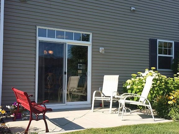 Back patio great for chilling and grilling.