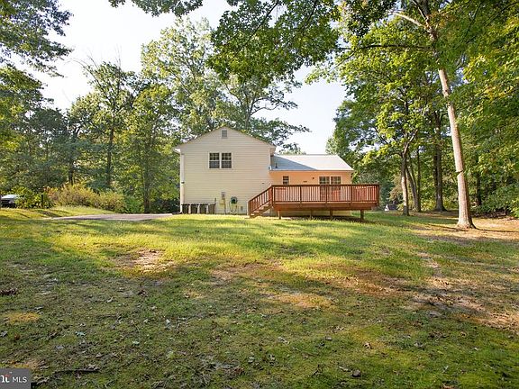 Private backyard