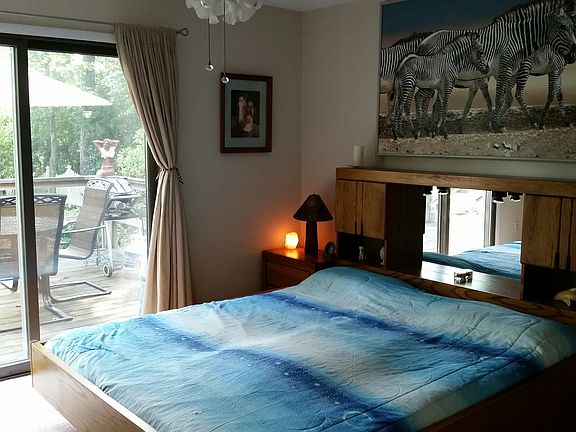 Master Bedroom off Deck