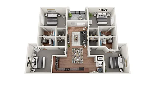Floor plan 4 Balcony