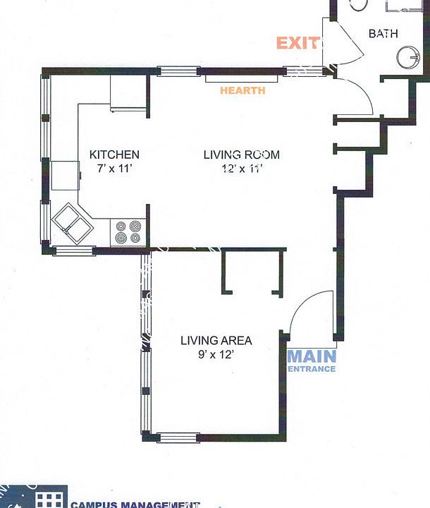 2nd image of 1015 Church St APT 1