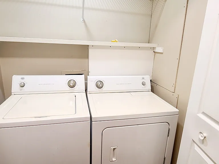 Washer & dryer to stay away from the laundromat