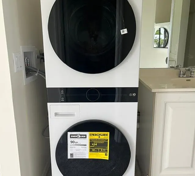 New Washer and Dryer