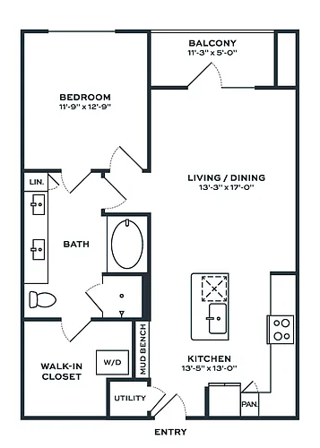 Floor plan A3A
