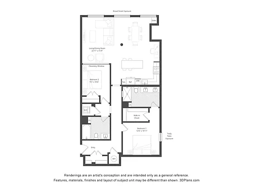 Floor plan 2A-1