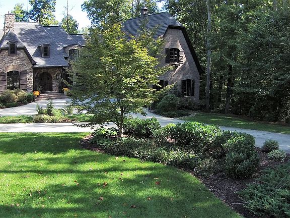 Landscaped grounds