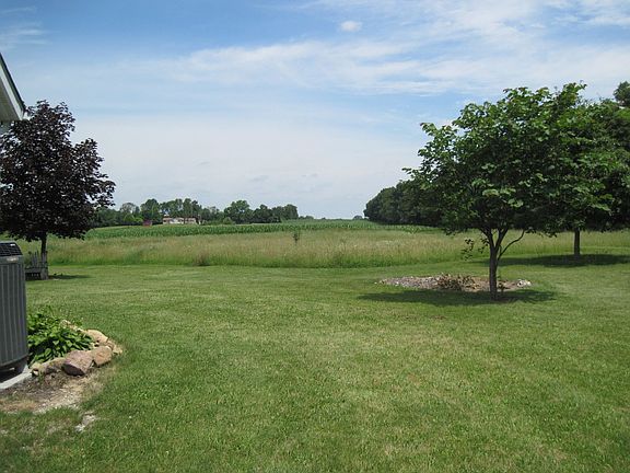 Back yard of property and adjacent property  