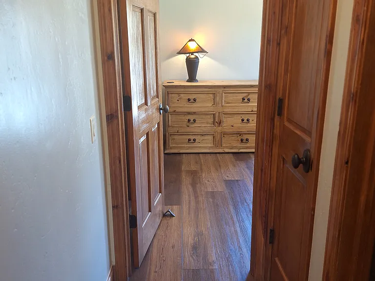 Entry to rear master bedroom.