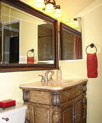 Completely remodeled bathrooms