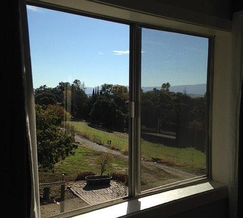 View out the windows