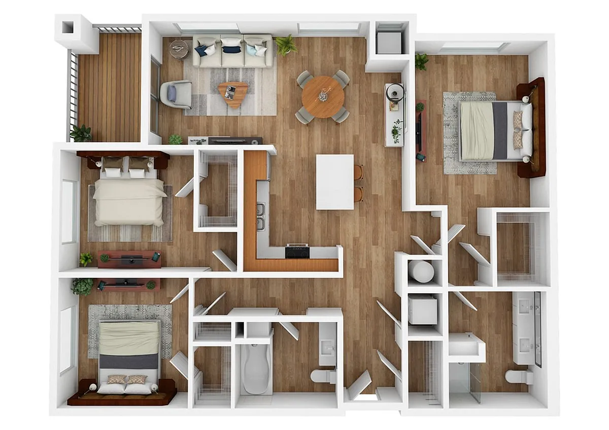 Floor plan Pikes Peak
