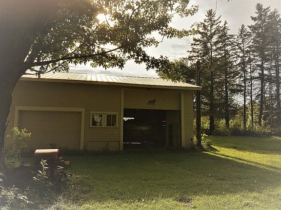 Storage Building with Operating Doors