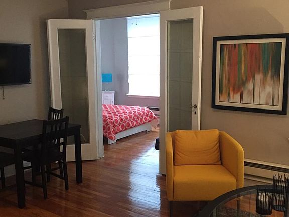 Family room looking into extra room