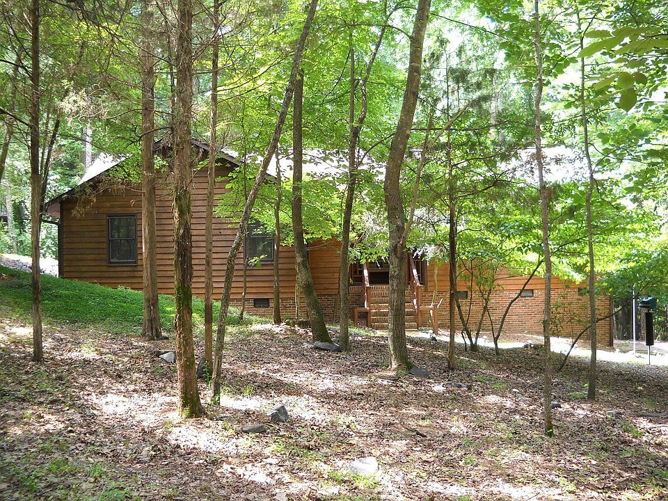 Wonderful  "mountain house" nestled in the woods. No grass to mow!