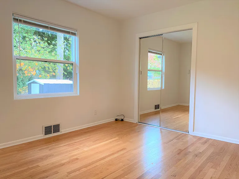 Bedroom with good closet space.