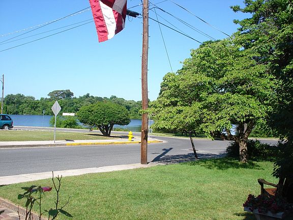 Water view from front door. 