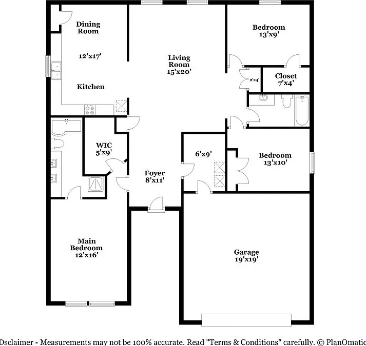 3 bed, 2.0 bath, 1408 sqft, $2,460 — Photo 2