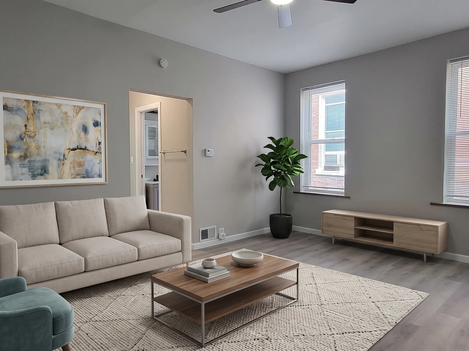 1 bed, 950 sqft, $995 — Photo 2