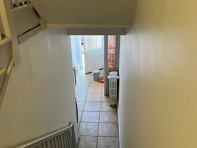 Stair way to front door