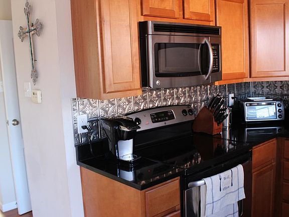 Kitchen with stainless appliances