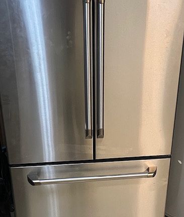 GE Profile Full Size Counterdepth Refrigerator with Water Filtration Built-In and Ice Maker