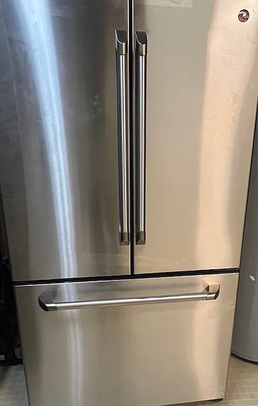 GE Profile Full Size Counterdepth Refrigerator with Water Filtration Built-In and Ice Maker