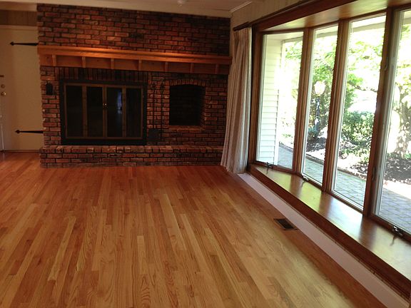 New hardwood floors installe
