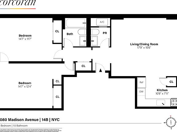2nd image of 1080 Madison Ave #14B