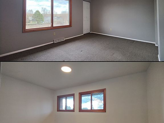 Master and spare bedrooms