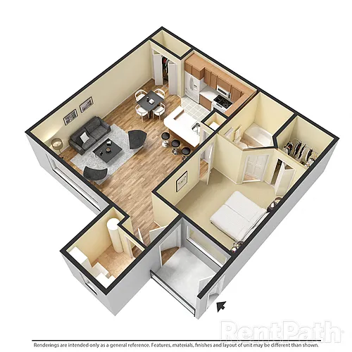 Floor plan Alhambra