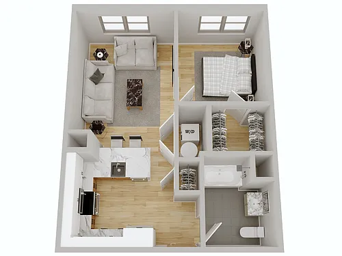 Floor plan Style A1