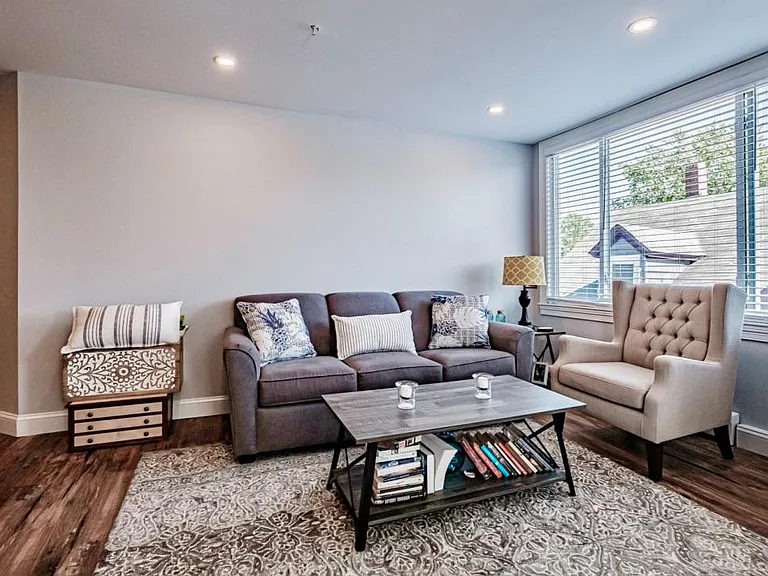 One of two living room areas