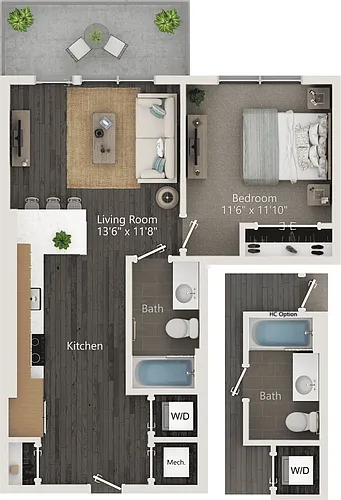 Floor plan A1