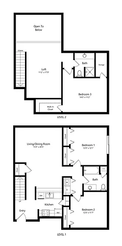 Floor plan Schuyler
