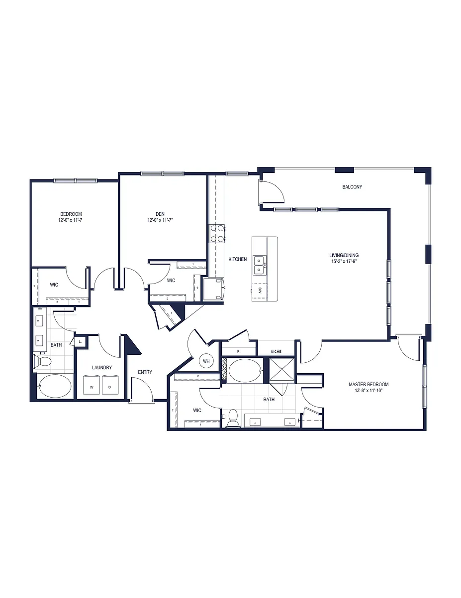 Floor plan B7